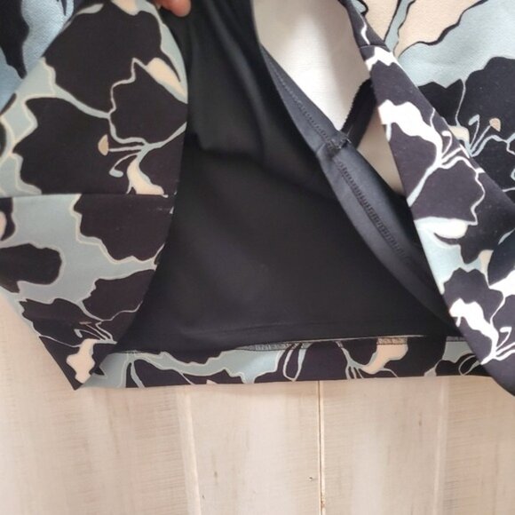 Karl Lagerfeld Paris Shift Dress Floral Stretch - Picture 6 of 12